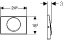Кнопка смыва Geberit Delta 15 115.101.00.1 антивандальная