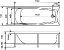 Акриловая ванна Eurolux Троя 170x70 (EUR0006)