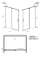 Душевая дверь в нишу Radaway Espera DWJ 160, прав. 380116-01R