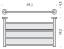 Полотенцедержатель Colombo Design Plus W4987